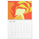 2026 Whimsical Color: Abstract Designs All Year Kalender (Mär 2026)