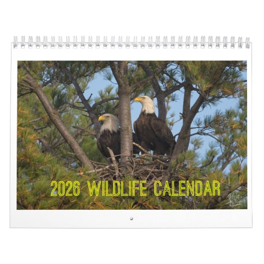 2026 Wildlife Calendar by Kevin Harris Kalender (Titelbild)