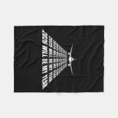 2026 Will Be My Year Funny Humor New Year Motivati Fleecedecke (Vorderseite (Horizontal))