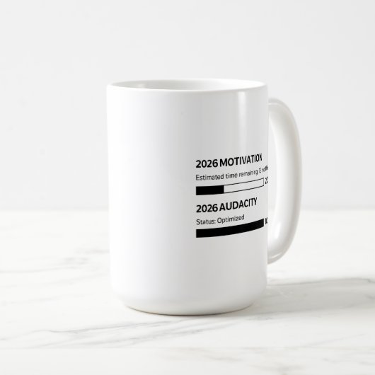 2026 Will Be My Year Kaffeetasse (VorderseiteRechts)