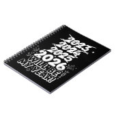 2026 Will Be My Year Notizblock (Linke Seite)