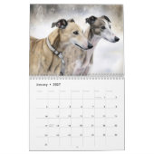 2026 Windhunde Kalender (Jan 2027)