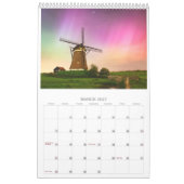 2026 Windmills-Fotografie Kalender (Mär 2027)