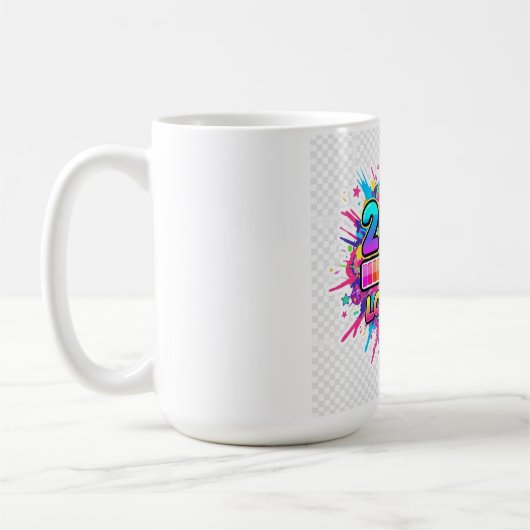 2026 Wird geladen... Fortschrittsbalken-Aufkleber Kaffeetasse (Links)