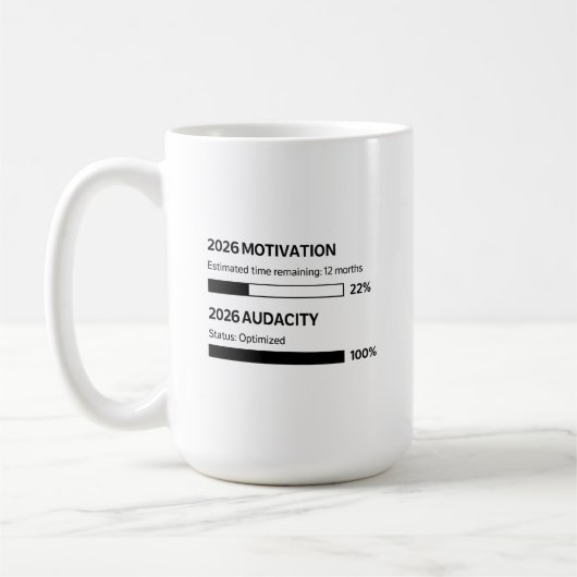 2026 Wird Mein Jahr Kaffeetasse (Links)