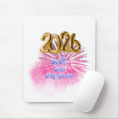 2026 Wird Mein Jahr Mousepad (Mit Mouse)