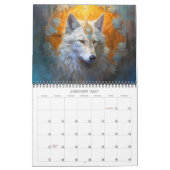 2026 Wolf Magic Fantasy Art Kalender (Jan 2027)