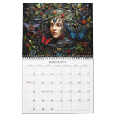 2026 Wonderland Garden Surreal Fantasy Art Kalender (Mär 2026)