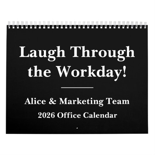 2026 Work Humor Wall Calendar Kalender (Titelbild)