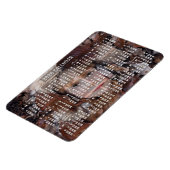 2026 Year Monthly Calendar White | Add Photo Magnet (Linke Seite)