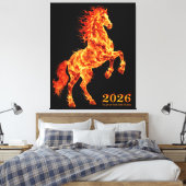 2026 Year of the Fire Horse Leinwanddruck (Insitu (Schlafzimmer))