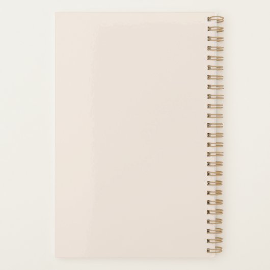 2026 Year of the Fire Horse Red Ink Planer (Rückseite)