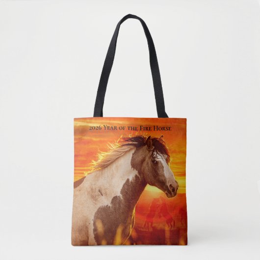 2026 Year of the Fire Horse - Traveler Tasche (Vorderseite)