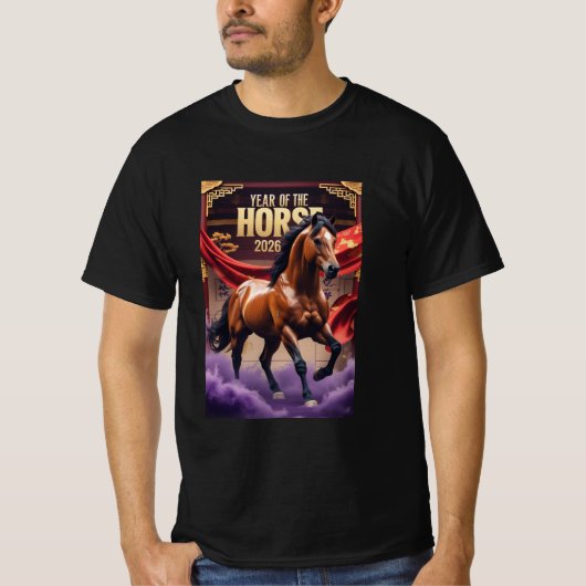 2026 Year of the Horse Celebration Tee (Vorderseite)