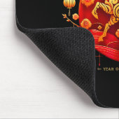 2026 Year Of The Horse Chinese New Year Outfit  Mousepad (Ecke)