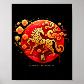 2026 Year Of The Horse Chinese New Year Outfit Poster (Vorne)