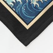 2026 Year Of The Horse Japanese Wave Art Lunar New Fleecedecke (Ecke)