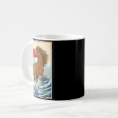 2026 Year Of The Horse Japanese Wave Art Lunar New Kaffeetasse (Vorderseite Links)