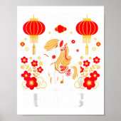 2026 Year Of The Horse Lunar New Year 2026 Chinese Poster (Vorne)