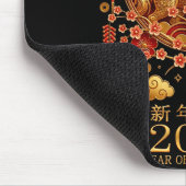 2026 Year Of The Horse Red Chinese New Year Lunar  Mousepad (Ecke)