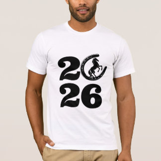 2026 Year of the Horse T-Shirt - Chinese New Year