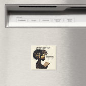 2026 Year Text Reading Magnet (In Situ (Geschirrspüler))