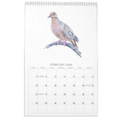 2026Garten-Vögel im Aquarellkalender Kalender (Feb 2026)