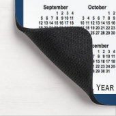 2027-2028 Police Box Blue School Calendar by Janz Mousepad (Ecke)