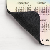 2027-2028 Rainbow Cloud School Calendar by Janz Mousepad (Ecke)