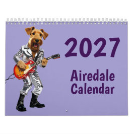 2027 Airedale-Hundekalender Kalender