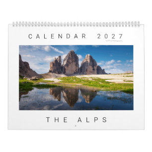 2027 Alpen Natur- und Landschaftsfoto Kalender