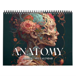 2027 Anatomie Surrealer Kunstkalender Kalender