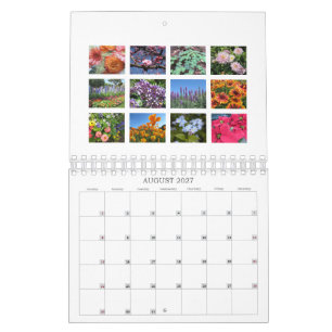 2027 Anpassbarer Kalender - Laden Sie Ihre Fotos h