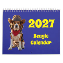 2027 Beagle-Hundekalender