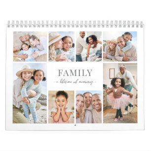 2027 Benutzerdefiniertes Familienfoto Kalender