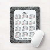 2027 Black Art Holiday Calendar von Janz Mousepad (Mit Mouse)