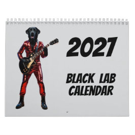 2027 Black Lab Hundekalender Kalender