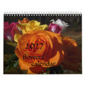 2027 Blumenkalender Kalender (Titelbild)
