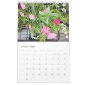2027 Blumenkalender Kalender (Jan 2027)