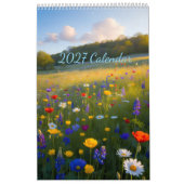 2027 Blumenkalender Kalender (Titelbild)