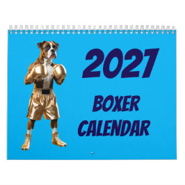 2027 Boxer-Hundekalender Kalender
