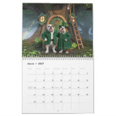 2027 Bulldog-Kalender Kalender (Mär 2027)