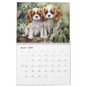2027 Cavalier King Charles Spaniel Kalender (Mär 2027)