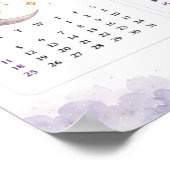 2027 Celestial Dreams Wandkalender Poster (Ecke)