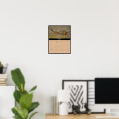2027 Chipmunk-Wandkalender - Waldbeobachter Poster (Heimbüro)