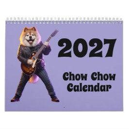 2027 Chow-Chow-Hundekalender Kalender