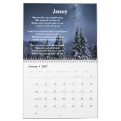 2027 christliche alte Hymnen-Texte  Kalender (Jan 2027)