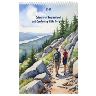2027 christliche Bibelverse inspirierend Kalender