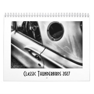 2027 Classic Thunderbirds Kalender