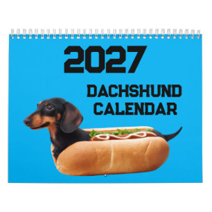 2027 Dachshund-Hundekalender Kalender